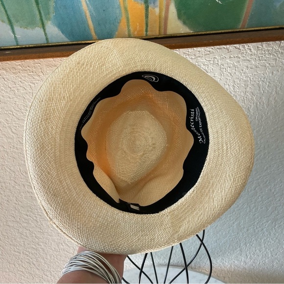 Montecristi Original Panama Straw Hat Size 56 - Picture 5 of 9